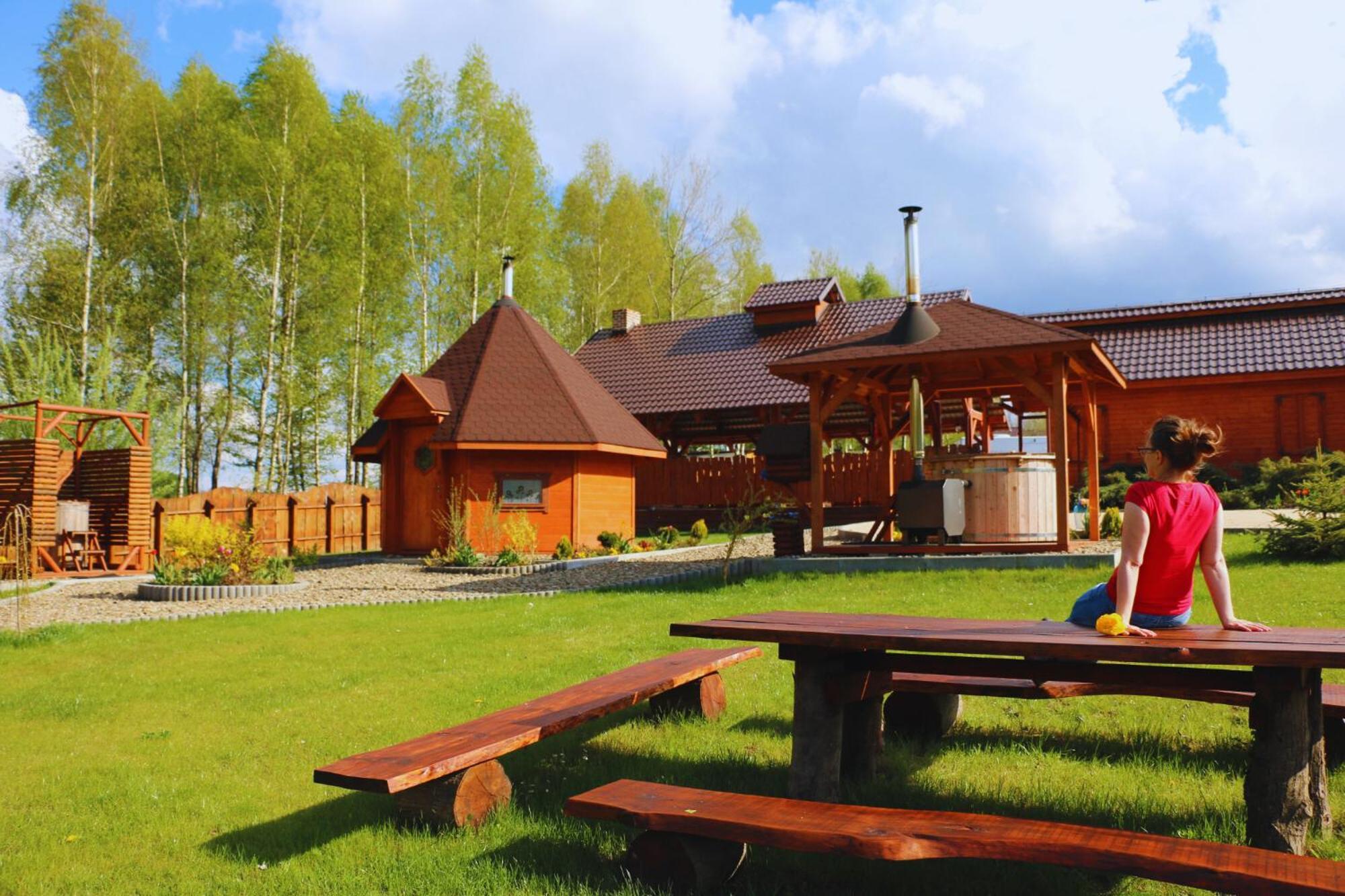 Villa Siedlisko Carownica Family & Wellness Lechów Esterno foto