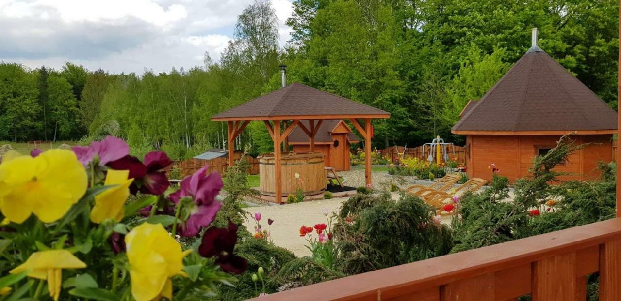 Villa Siedlisko Carownica Family & Wellness Lechów Esterno foto